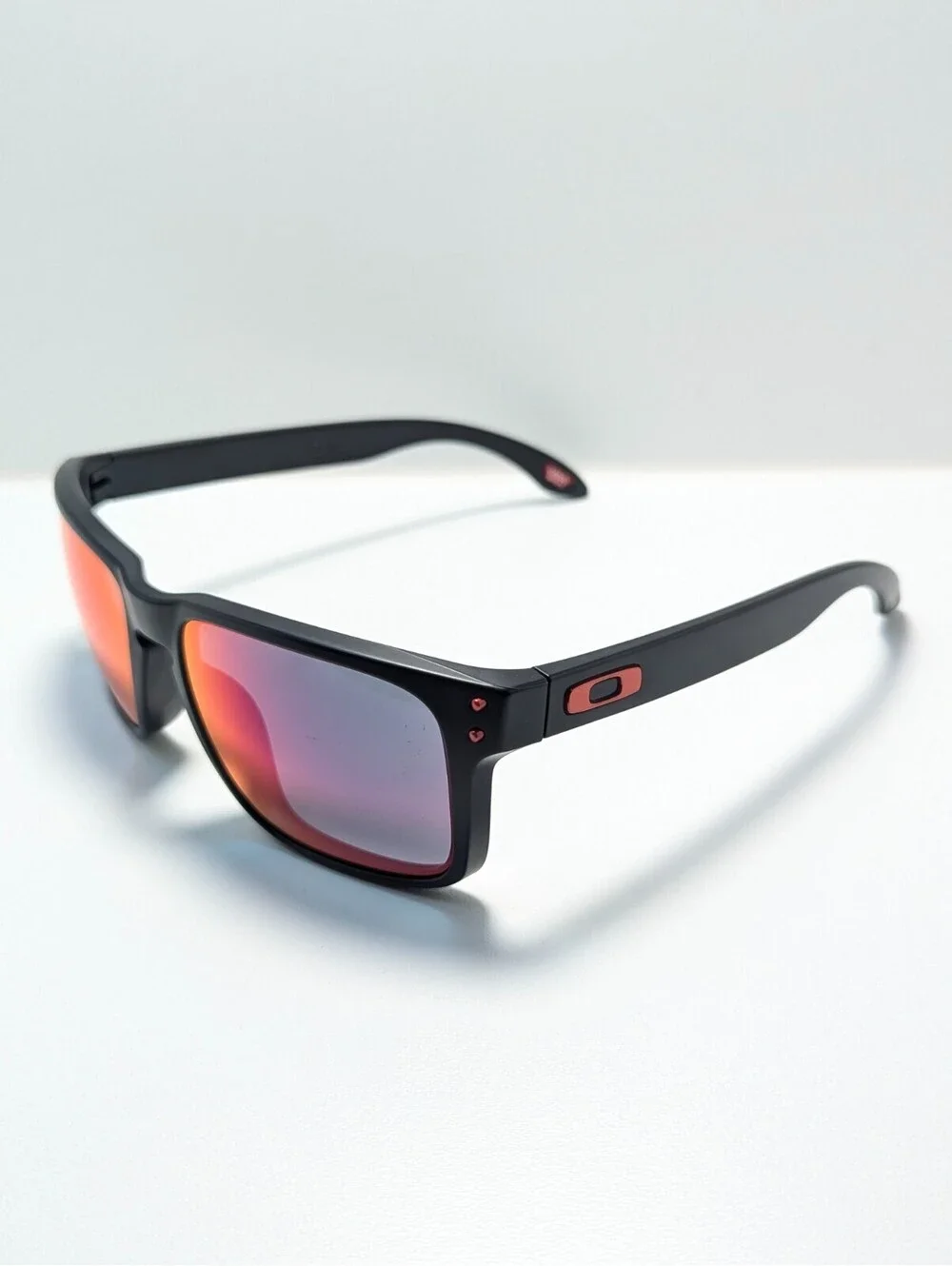 Oakley Holbrook 009102-3655 Purple UV Black Square Men’s Sunglasses 57-18-137